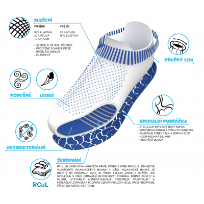 Dětské ponožkoboty - měkké, teplé a bezpečné pro vaše dítě