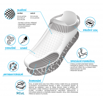 Dětské ponožkoboty - měkké, teplé a bezpečné pro vaše dítě