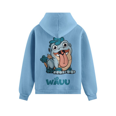 Dětská mikina světle modré barvy - WAUU