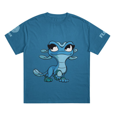 Tmavě modré dětské tričko - FLOW