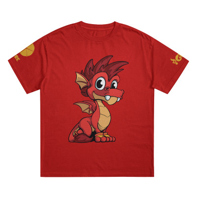 Červené dětské tričko - IGNY