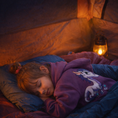 Dětská mikina fialové barvy - EEREE