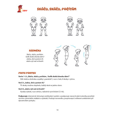 Publikace "Rozvíjíme smysly a řeč pohybem"